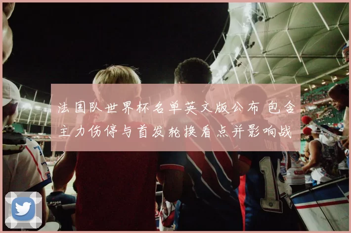 法国队世界杯名单英文版公布 包含主力伤停与首发轮换看点并影响战术选择